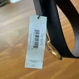 Coach | Accessories | Coach Black Belt With Gold Buckle Xl  display picture 1